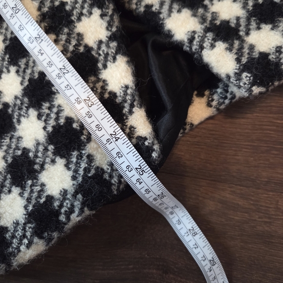 Albert Nipon Black and White Checkered Blazer - Picture 8 of 10